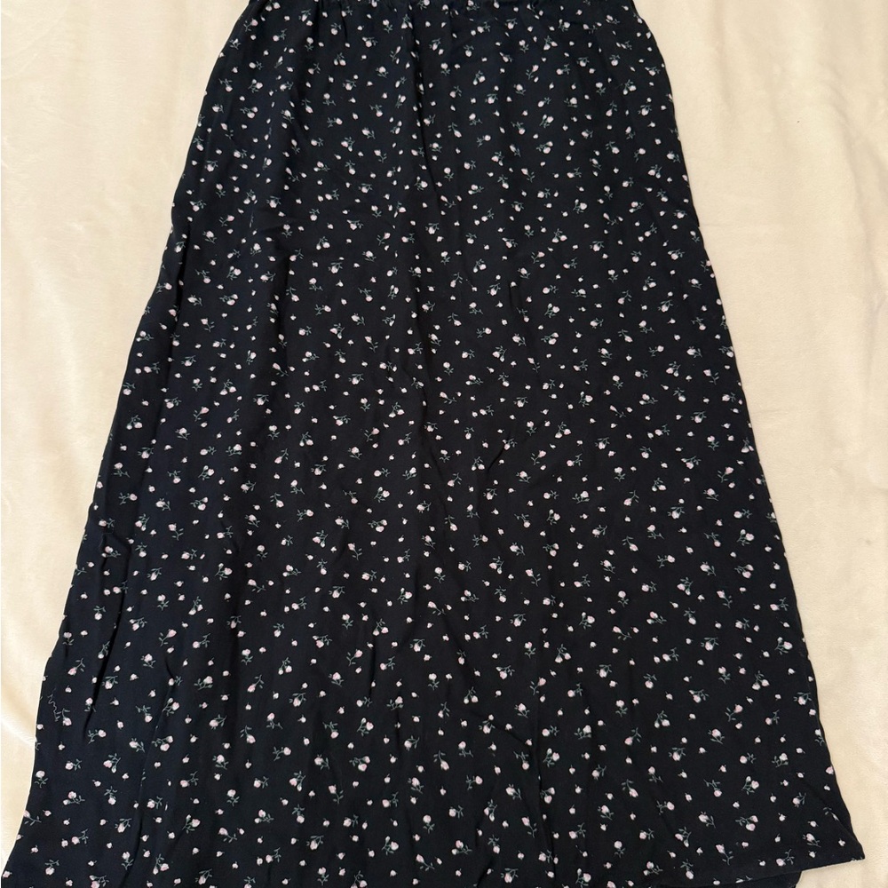 Brandy Melville Floral Midi Skirt